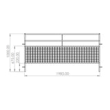Cancillas para ovejas con rejilla electrosoldada