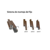 Lateral Fijo Puerta Acorazada Omega Caracol L5