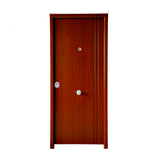 Puerta Acorazada Cearco Grado 4 Omega Gaudí 3 puntos acabado madera nogal