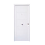 Puerta Acorazada modelo Arauco, blanca, serie B4
