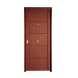 Puerta Acorazada modelo Arauco, palisandro, serie B4