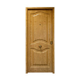 Puerta acorazada Clásica de Cearco Serie B4 acabado castaño rustico