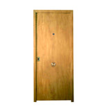 Puerta Acorazada Lisa Clásica B4 acabado madera de Roble