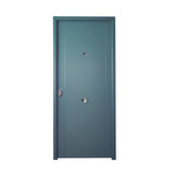 Puerta Acorazada Milán Moderna Acabado Gris