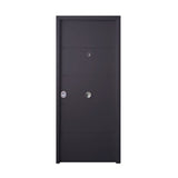 Puerta Acorazada modelo Verona Omega 3 puntos color Negro
