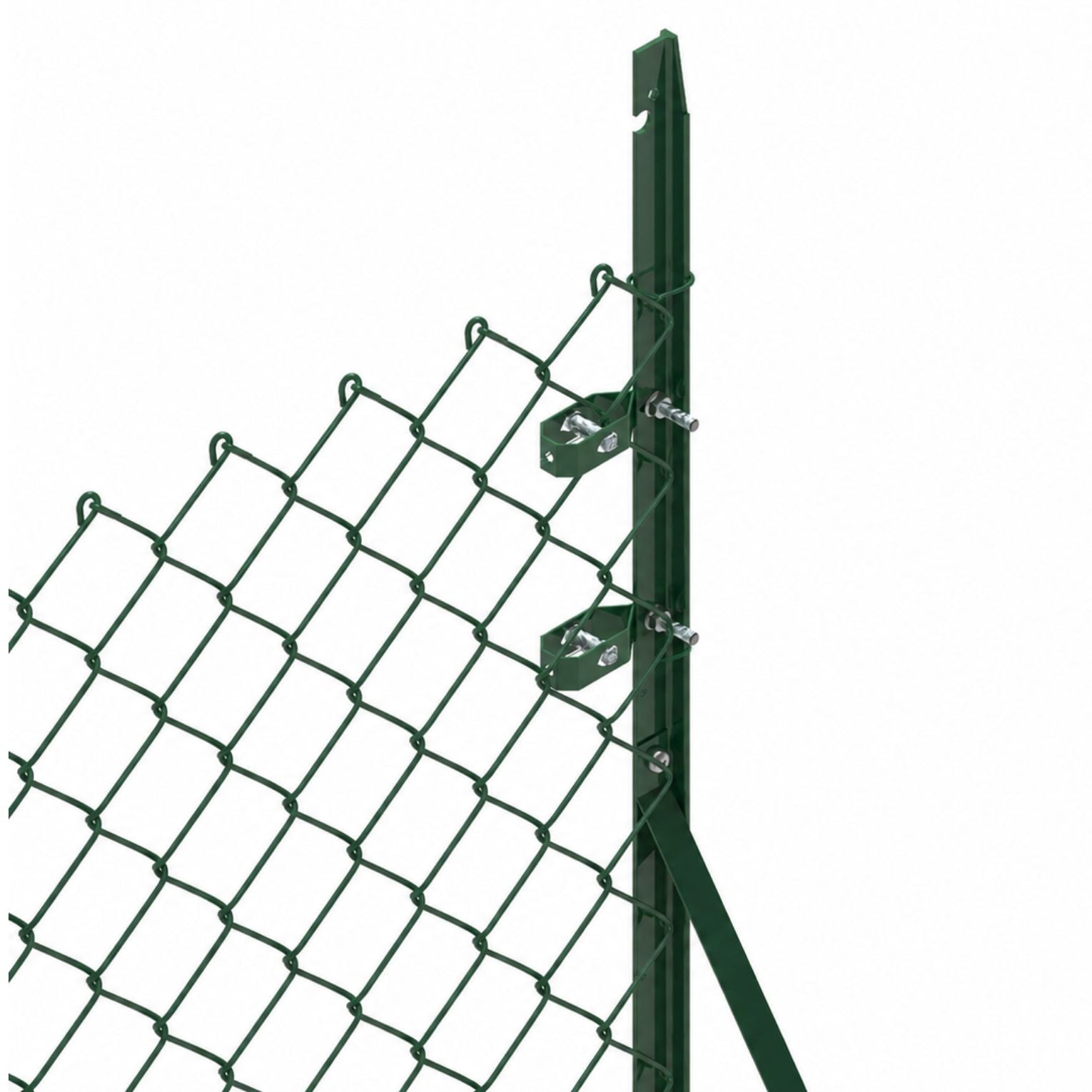 Poste para vallado terminal T-Fix