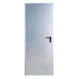 Puerta trastero galvanizada con Rejilla
