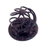 Pomo negro de puerta acorazada