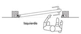 Puerta de Hierro Aspe 1x1,50m