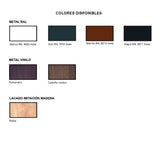 Colores disponibles de puerta acorazada