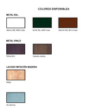 Carta de colores de puerta acorazada lisa B4 Grado 3