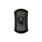 Cerradura antitaladro para puerta acorazada lacada en negro