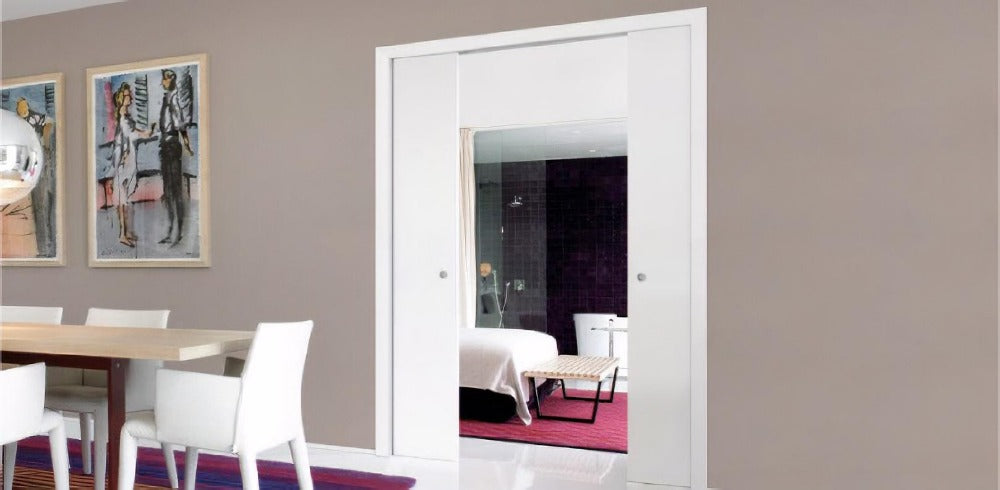 Puerta corredera con casoneto Orchidea PYL