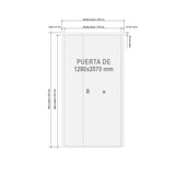 Puerta Acorazada Verona Doble Hoja B4 Grado 3 3 Puntos
