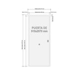 Puerta Acorazada Verona Inoxidable B4 Grado 3 3 Puntos