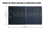 Puerta de Hierro Doble a Medida Cadí