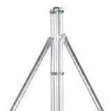 Poste Esquinero/prolongador Galvanizado Para Malla Metálica 1.05 M Tela De 0.80 / Sin Base Postes