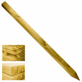 Poste Madera Cuadrado Para Cancela Y Valla 7 X 150Cm