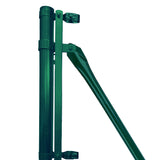 Poste terminal con pletina verde montada